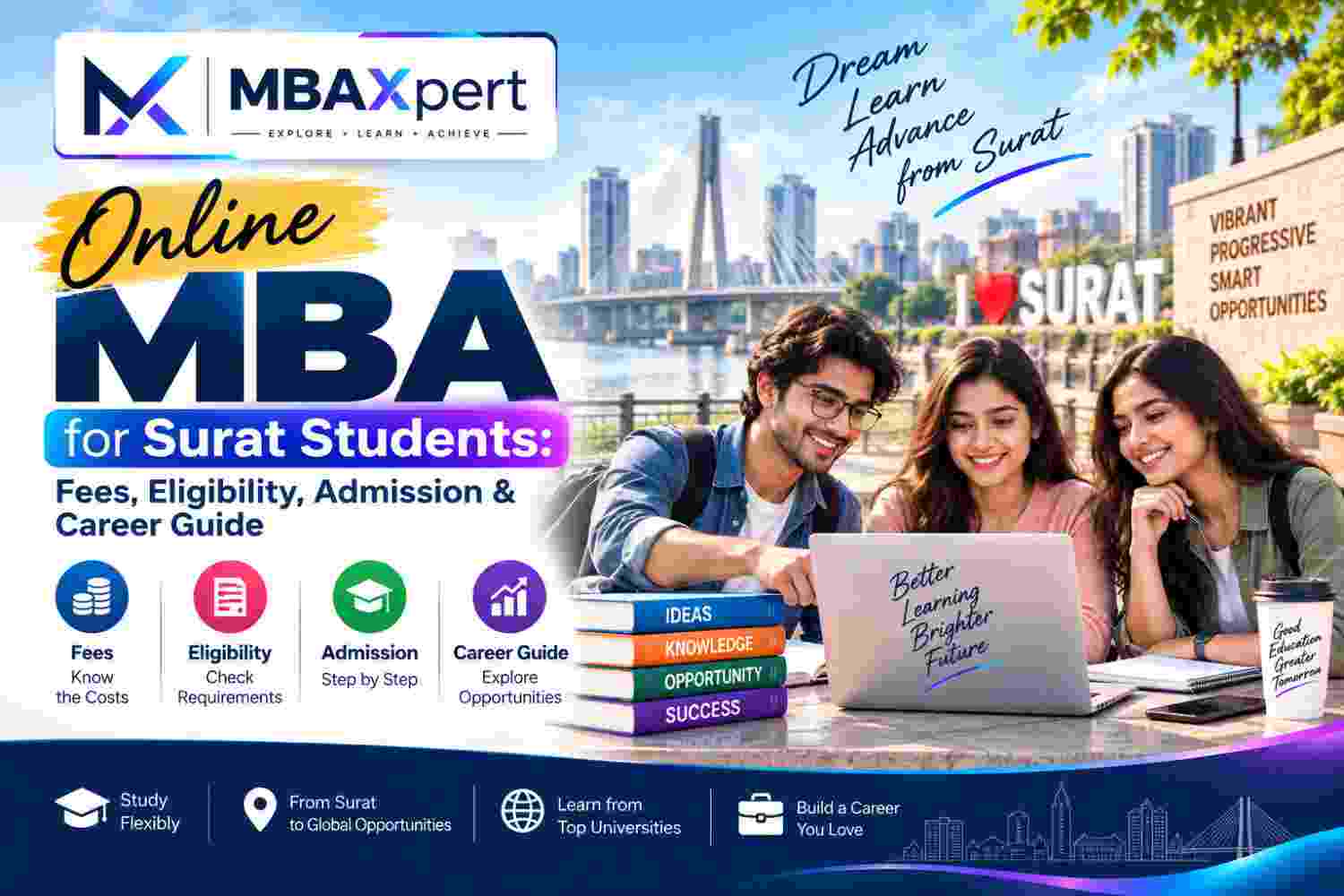 Online MBA for Surat Students: Fees, Eligibility, Admission & Career Guide
