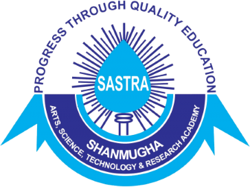 SASTRA Deemed University Online logo